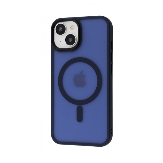 Чехол WAVE Matte Insane Case with Magnetic Ring iPhone 14 midnight blue