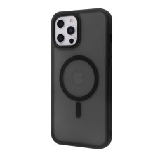 Чехол WAVE Matte Insane Case with Magnetic Ring iPhone 12 Pro Max black