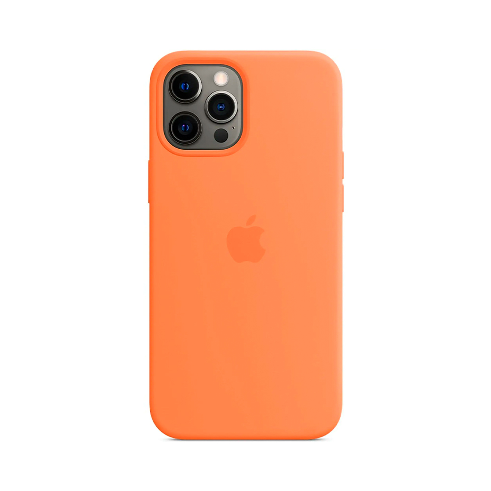 iPhone 12 Pro Max Silicone Case with MagSafe - Kumquat (MHL83)