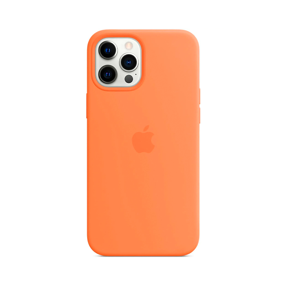 iPhone 12 Pro Max Silicone Case with MagSafe - Kumquat (MHL83)