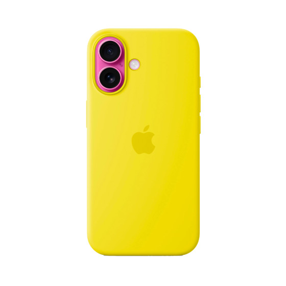 iPhone 16 Silicone Case with MagSafe - Star Fruit (MYY73)