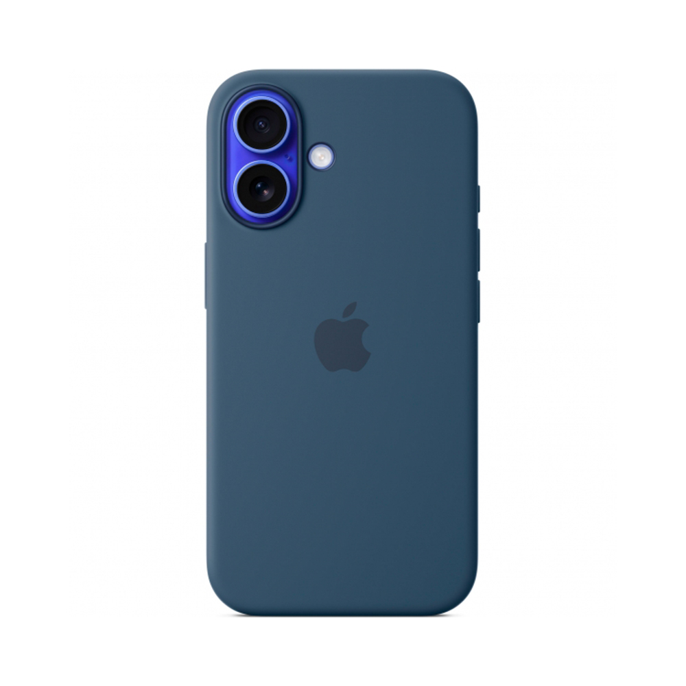 iPhone 16 Plus Silicone Case with MagSafe - Denim (MYYA3)