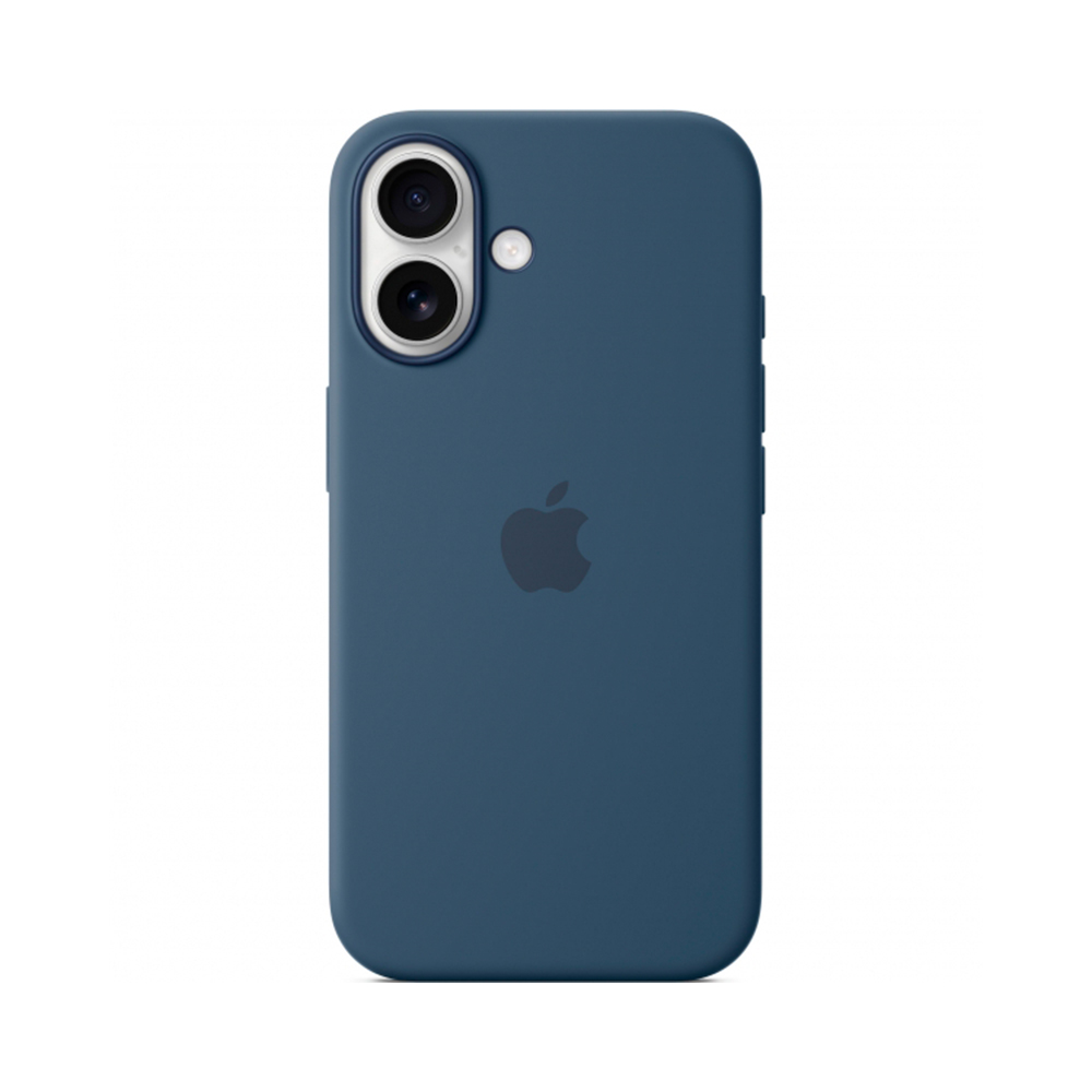 iPhone 16 Plus Silicone Case with MagSafe - Denim (MYYA3)