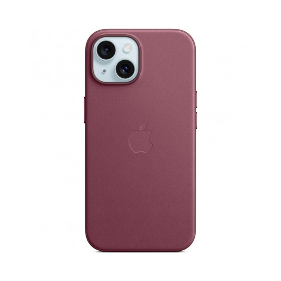 iPhone 15 FineWoven Case with MagSafe - Mulberry (MT3E3)
