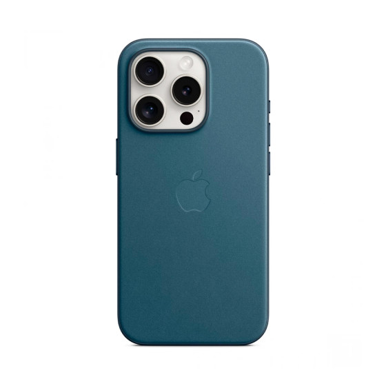 iPhone 15 Pro FineWoven Case with MagSafe - Pacific Blue (MT4Q3)