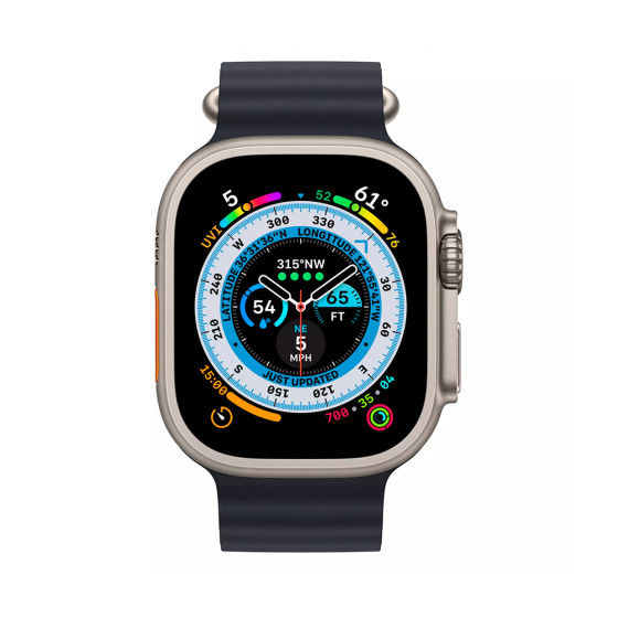 Apple Ocean Band для Watch 49mm - Midnight (MQEE3)