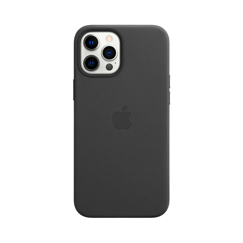 iPhone 12 Pro Max Leather Case с MagSafe - Black (MHKM3)