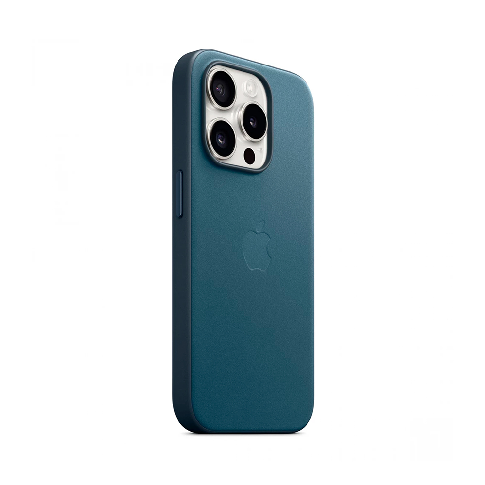 iPhone 15 Pro FineWoven Case with MagSafe - Pacific Blue (MT4Q3)