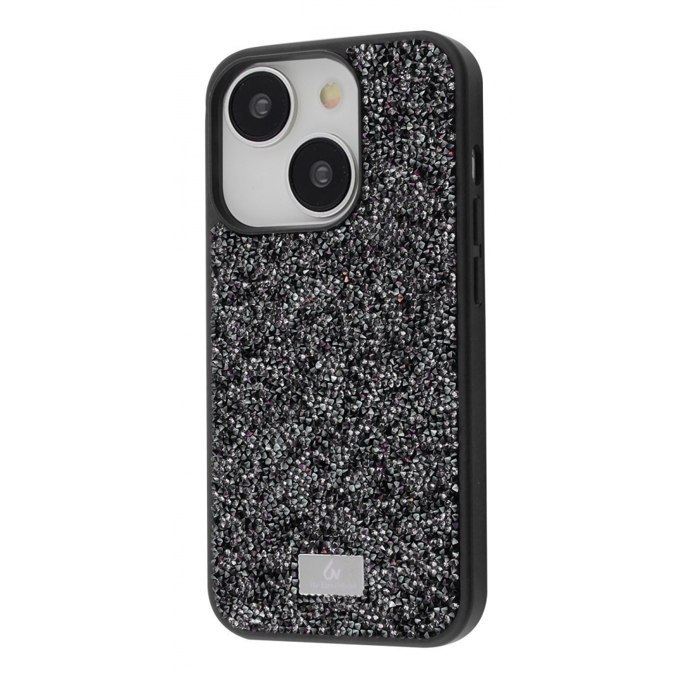Чехол Bling World Rock Diamond (TPU) iPhone 16 Pro Max black titanium