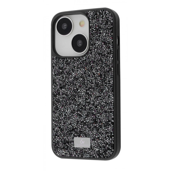 Чехол Bling World Rock Diamond (TPU) iPhone 16 Pro Max black titanium