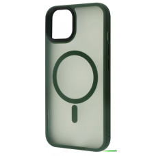 Чехол WAVE Matte Insane Case with Magnetic Ring iPhone 13 green