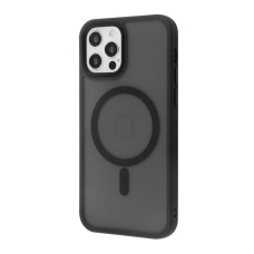 Чехол WAVE Matte Insane Case with Magnetic Ring iPhone 12/12 Pro black