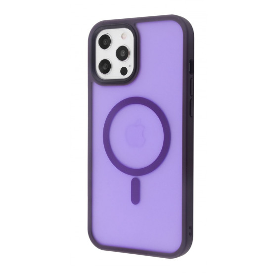 Чохол WAVE Matte Insane Case with Magnetic Ring iPhone 12 Pro Max deep purple