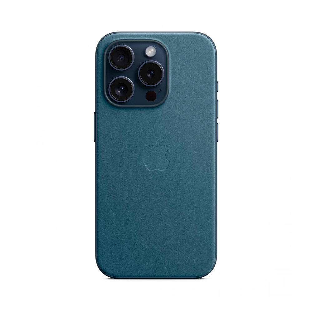 iPhone 15 Pro FineWoven Case with MagSafe - Pacific Blue (MT4Q3)