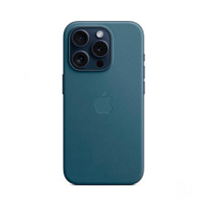 iPhone 15 Pro FineWoven Case with MagSafe - Pacific Blue (MT4Q3)