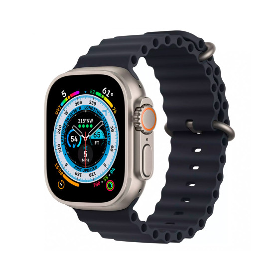 Apple Ocean Band для Watch 49mm - Midnight (MQEE3)