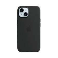 iPhone 15 Silicone Case with MagSafe - Black (MT0J3)