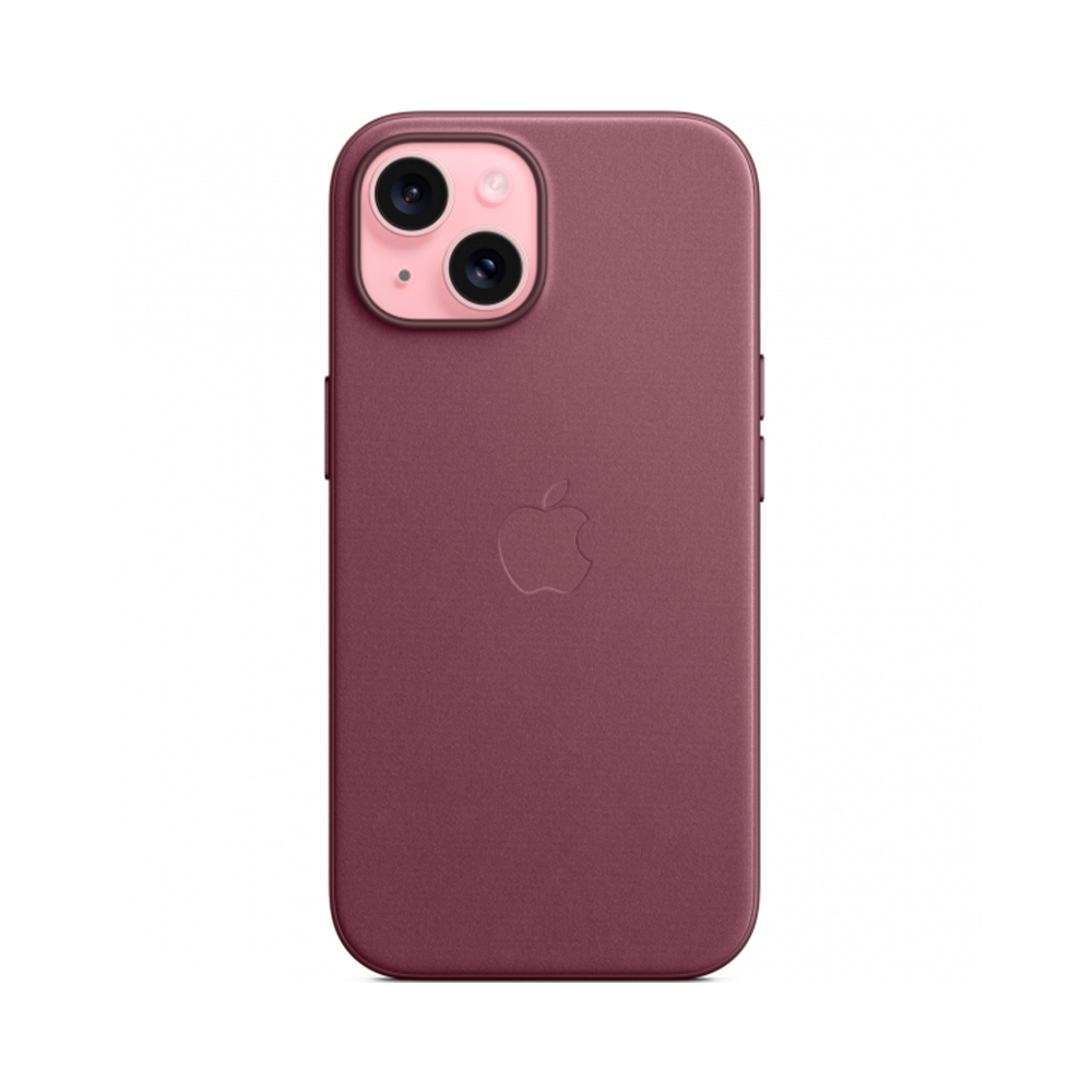 iPhone 15 FineWoven Case with MagSafe - Mulberry (MT3E3)
