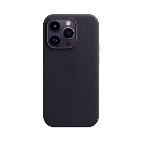 iPhone 14 Pro Leather Case с MagSafe - Midnight (MPPG3)