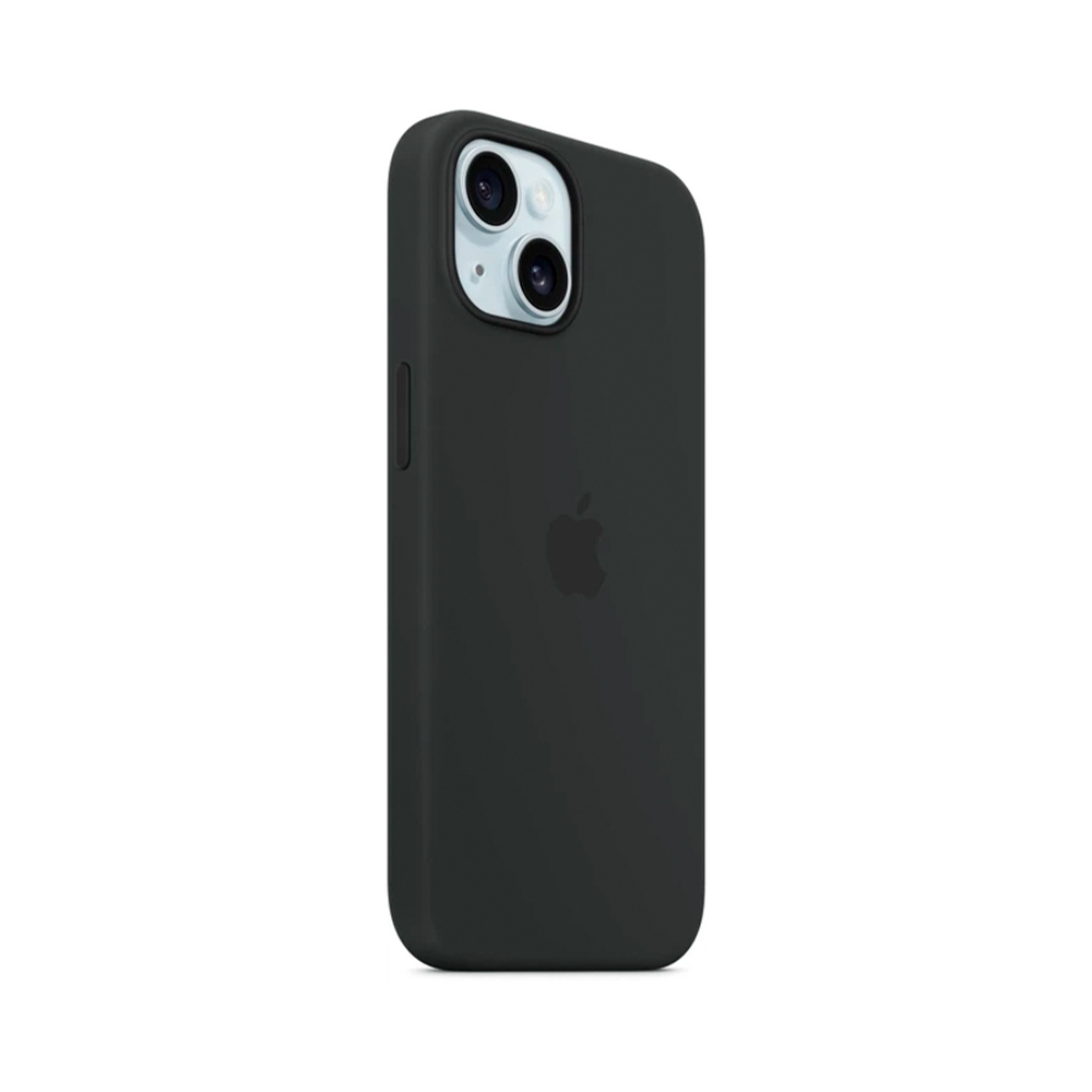iPhone 15 Silicone Case with MagSafe - Black (MT0J3)