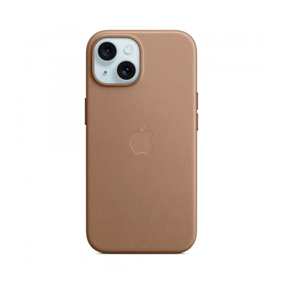 iPhone 15 FineWoven Case with MagSafe - Taupe (MT3C3)