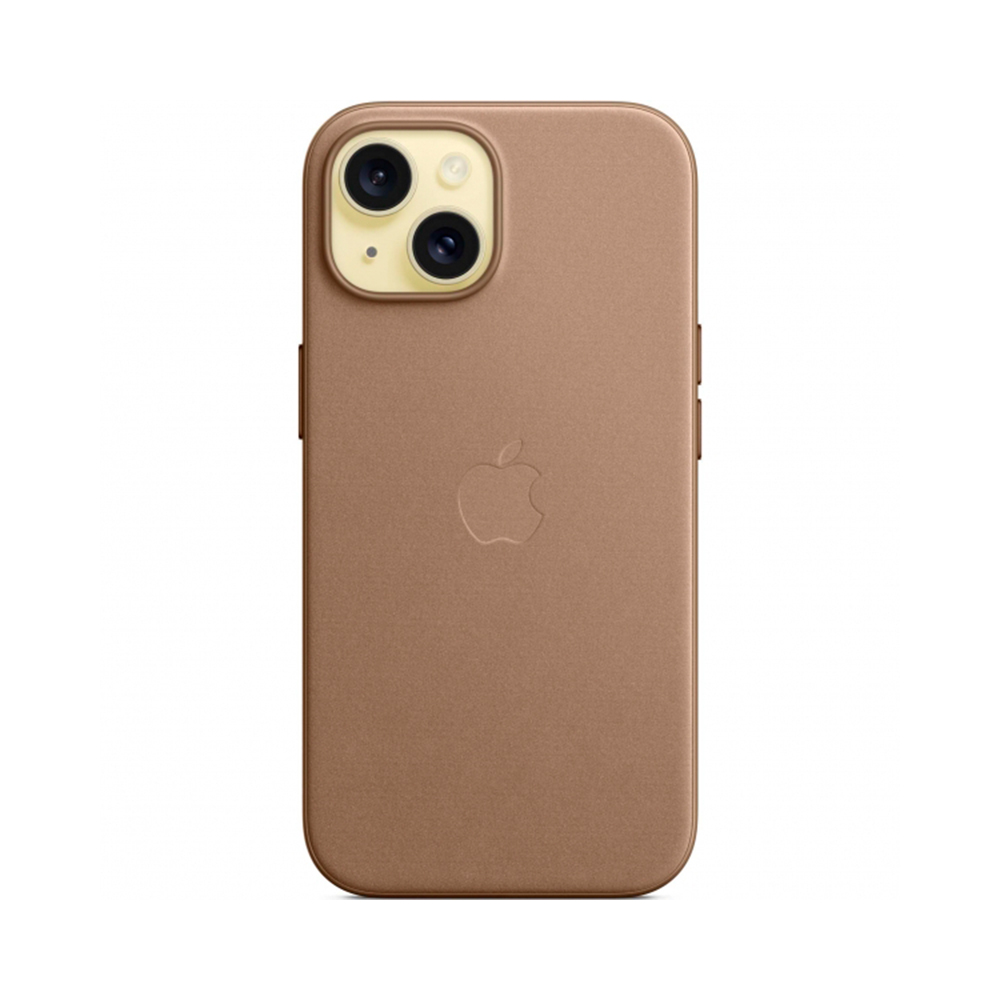 iPhone 15 FineWoven Case with MagSafe - Taupe (MT3C3)