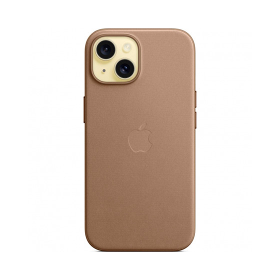 iPhone 15 FineWoven Case with MagSafe - Taupe (MT3C3)