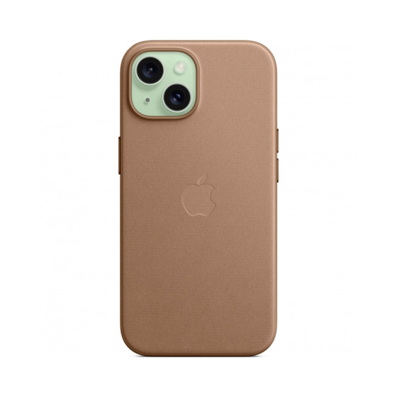 iPhone 15 FineWoven Case with MagSafe - Taupe (MT3C3)