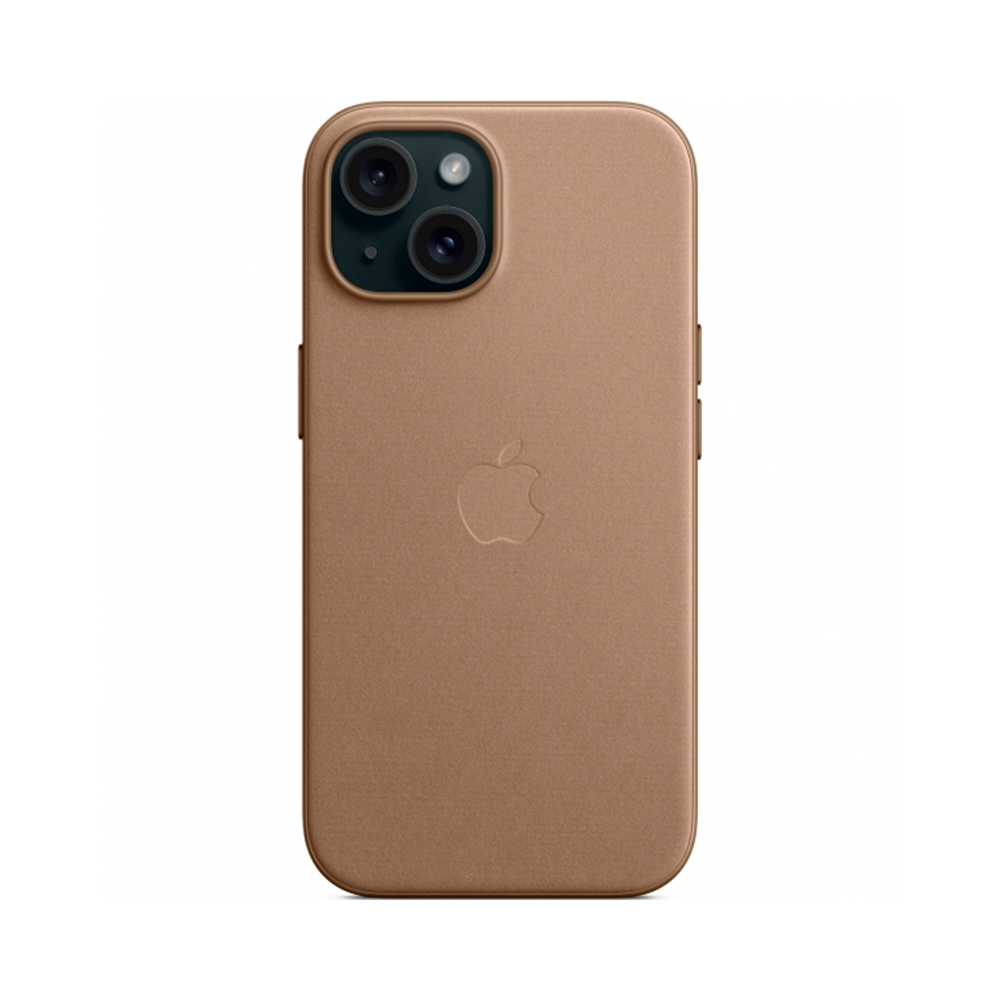 iPhone 15 FineWoven Case with MagSafe - Taupe (MT3C3)