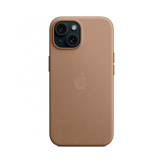 iPhone 15 FineWoven Case with MagSafe - Taupe (MT3C3)