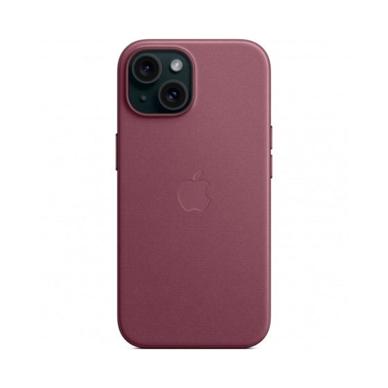 iPhone 15 Plus FineWoven Case with MagSafe - Mulberry (MT4A3)