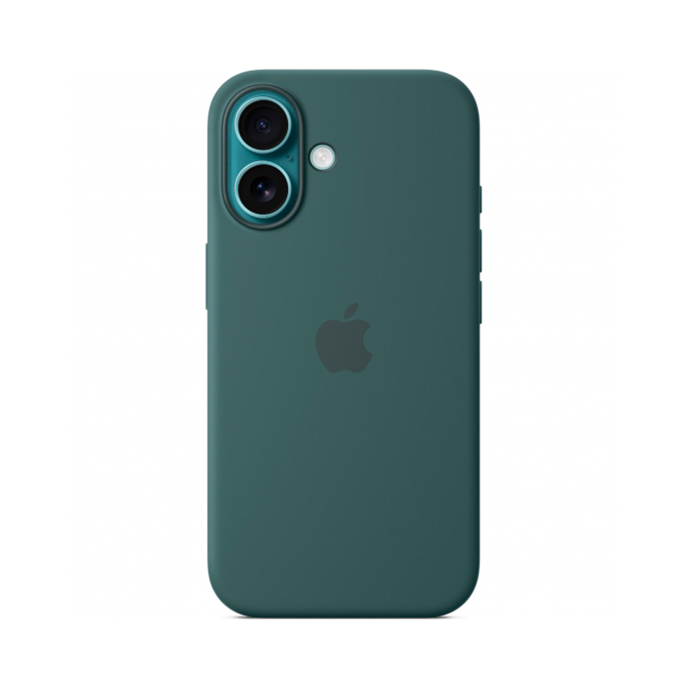 iPhone 16 Plus Silicone Case с MagSafe - Lake Green (MYYH3)