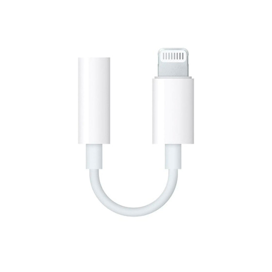 Apple Lightning to 3.5mm Headphone Jack Adapter Retail Box (MMX62)