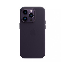 iPhone 14 Pro Leather Case with MagSafe - Ink (MPPJ3)