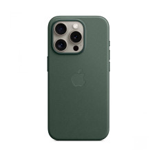 iPhone 15 Pro FineWoven Case with MagSafe - Evergreen (MT4U3)