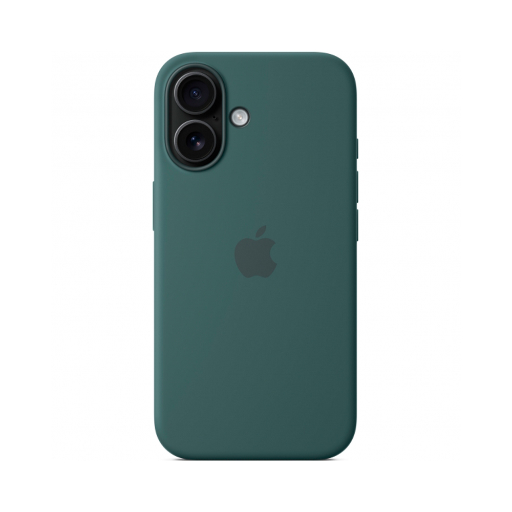 iPhone 16 Plus Silicone Case с MagSafe - Lake Green (MYYH3)