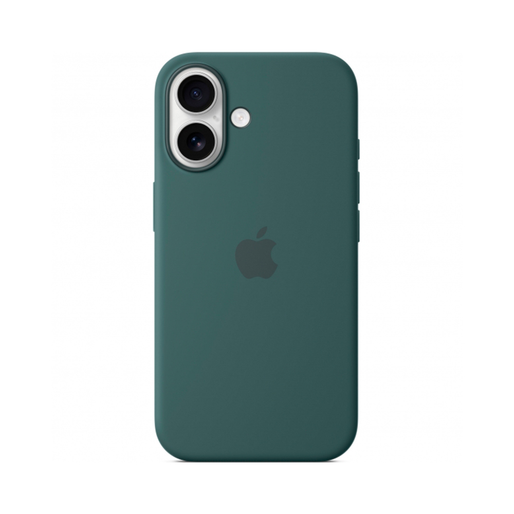 iPhone 16 Plus Silicone Case с MagSafe - Lake Green (MYYH3)