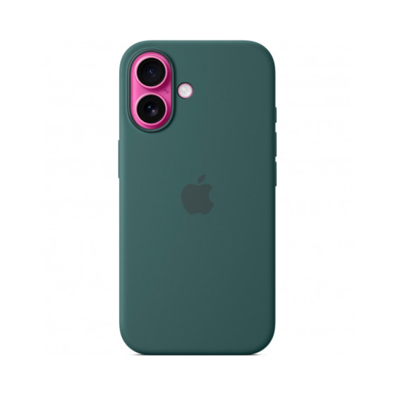 iPhone 16 Plus Silicone Case с MagSafe - Lake Green (MYYH3)