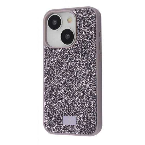 Чехол Bling World Rock Diamond (TPU) iPhone 16 Pro Max gray titanium