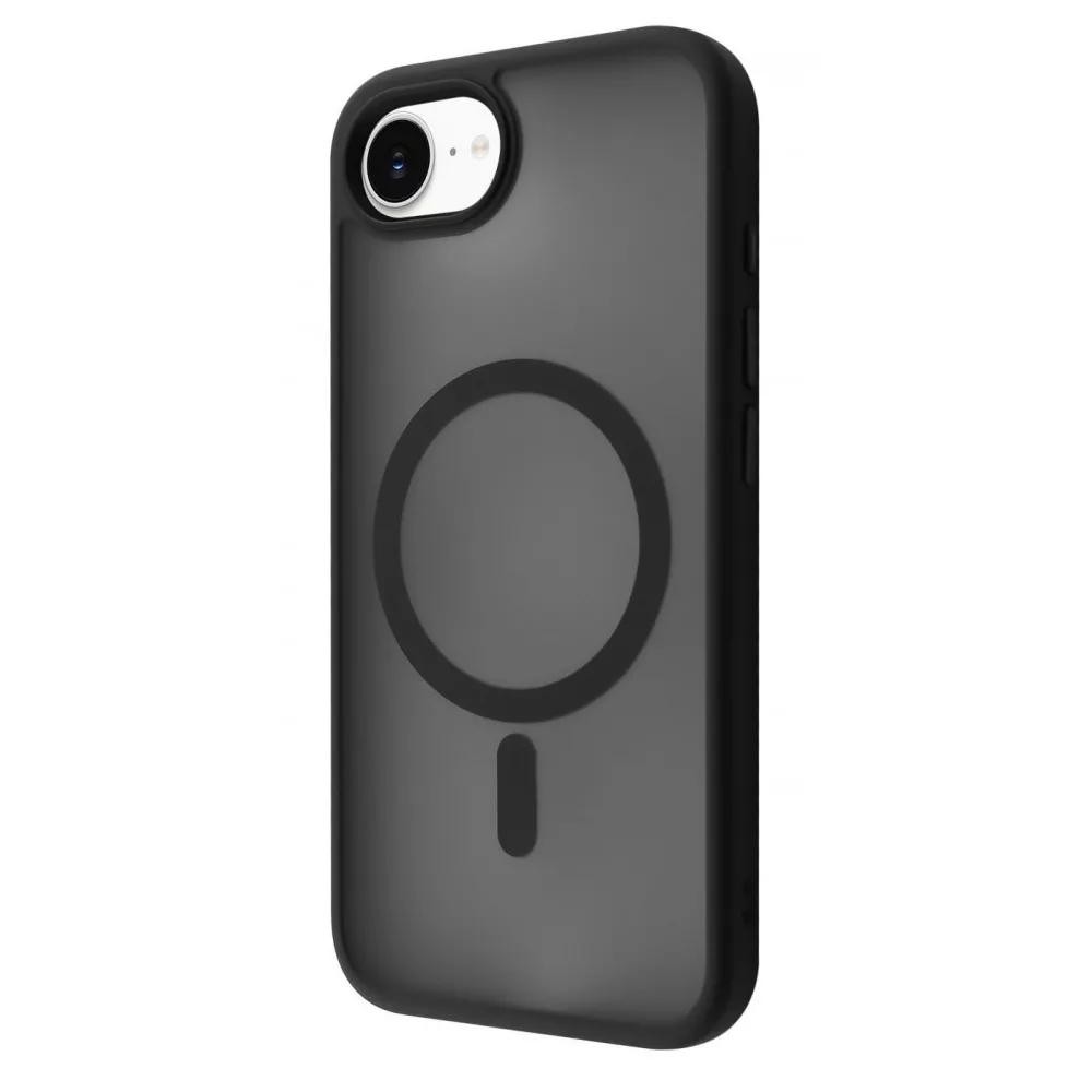 Чехол WAVE Matte Insane Case with Magnetic Ring iPhone 16e/17e black