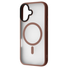 Чехол WAVE Matte Insane Case with Magnetic Ring iPhone 16 desert titanium