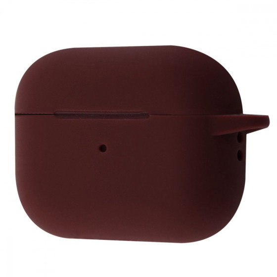 Чехол Silicone Case New для AirPods Pro 2 bordo