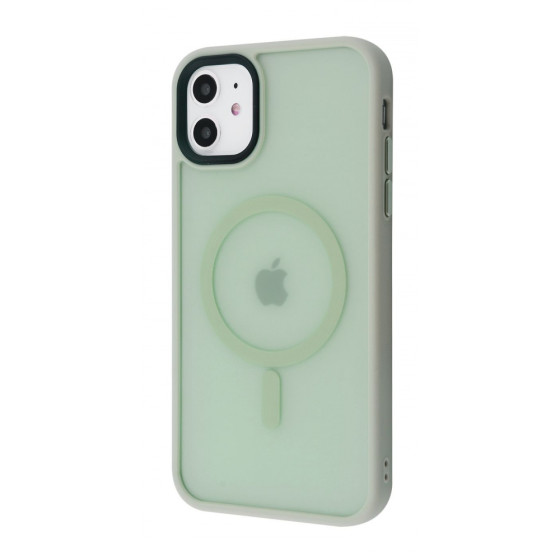 Чехол WAVE Matte Insane Case with Magnetic Ring iPhone 11 mint