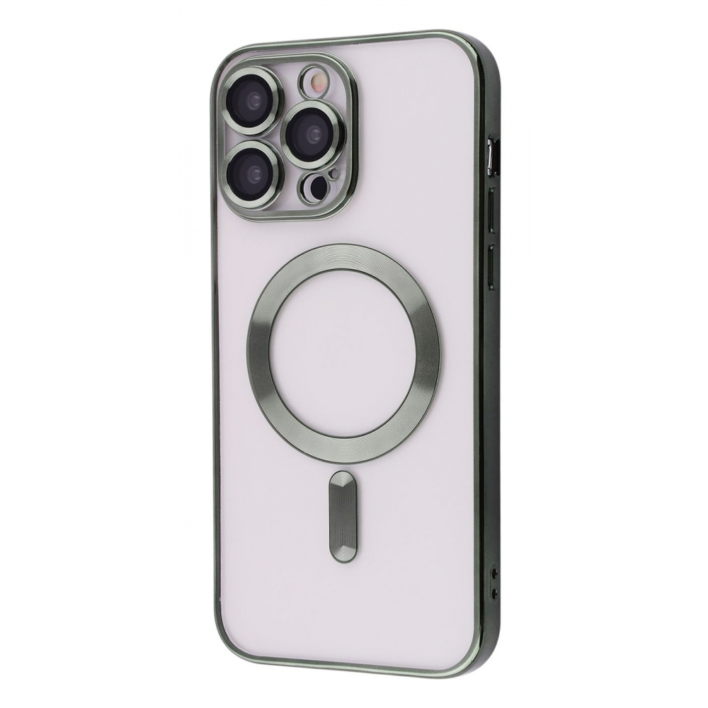 Чехол Metal Matte Case с Magnetic Ring iPhone 14 Pro Max dark green