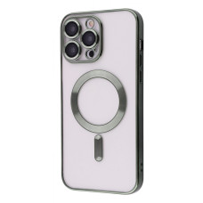 Чехол Metal Matte Case с Magnetic Ring iPhone 14 Pro Max dark green
