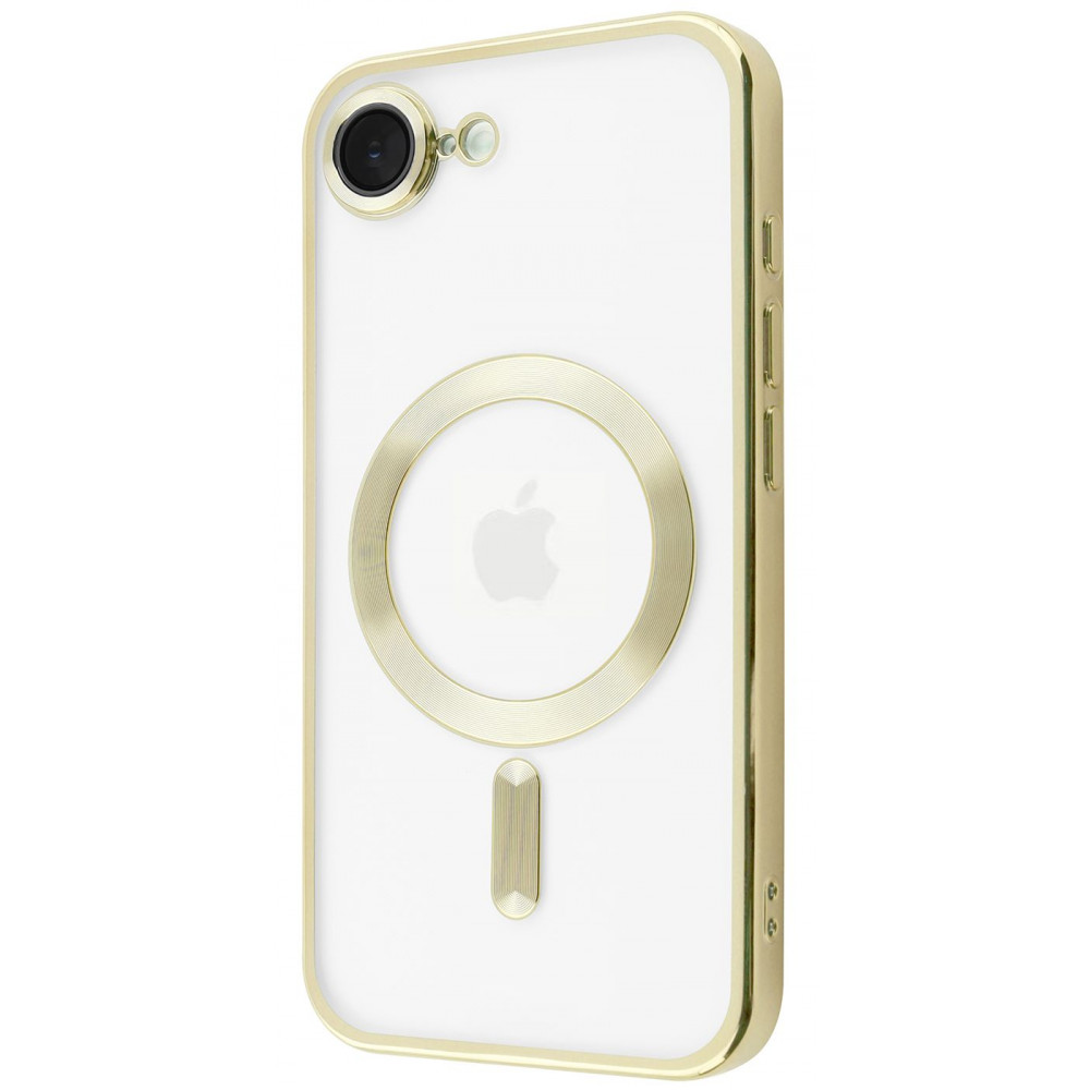 Чехол Metal Matte Case с Magnetic Ring iPhone 16e/17e gold