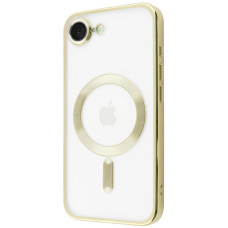 Чехол Metal Matte Case с Magnetic Ring iPhone 16e/17e gold