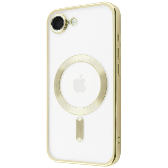 Чехол Metal Matte Case с Magnetic Ring iPhone 16e/17e gold