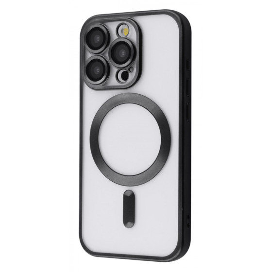 Чехол Metal Matte Case с Magnetic Ring iPhone 16 Pro Max black titanium