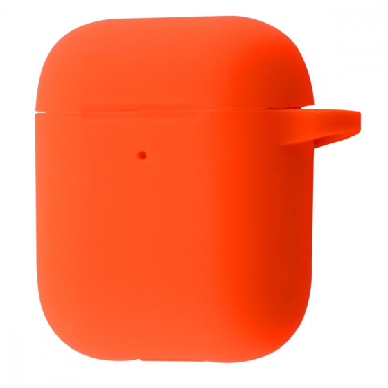 Чехол Silicone Case New для AirPods 1/2 orange